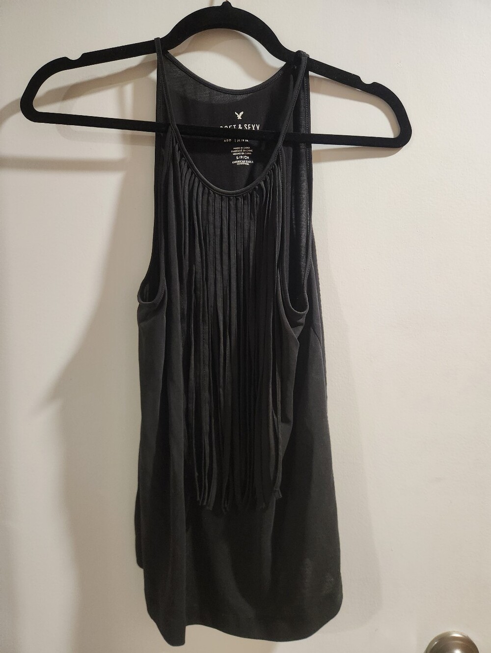 American Eagle Fringe Tank
